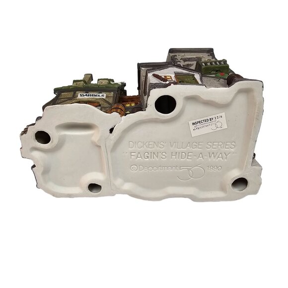 Dept 56 Dickens Village Heritage Collection Fagin's Hide-A-Way Lighted Building - Picture 9 of 12